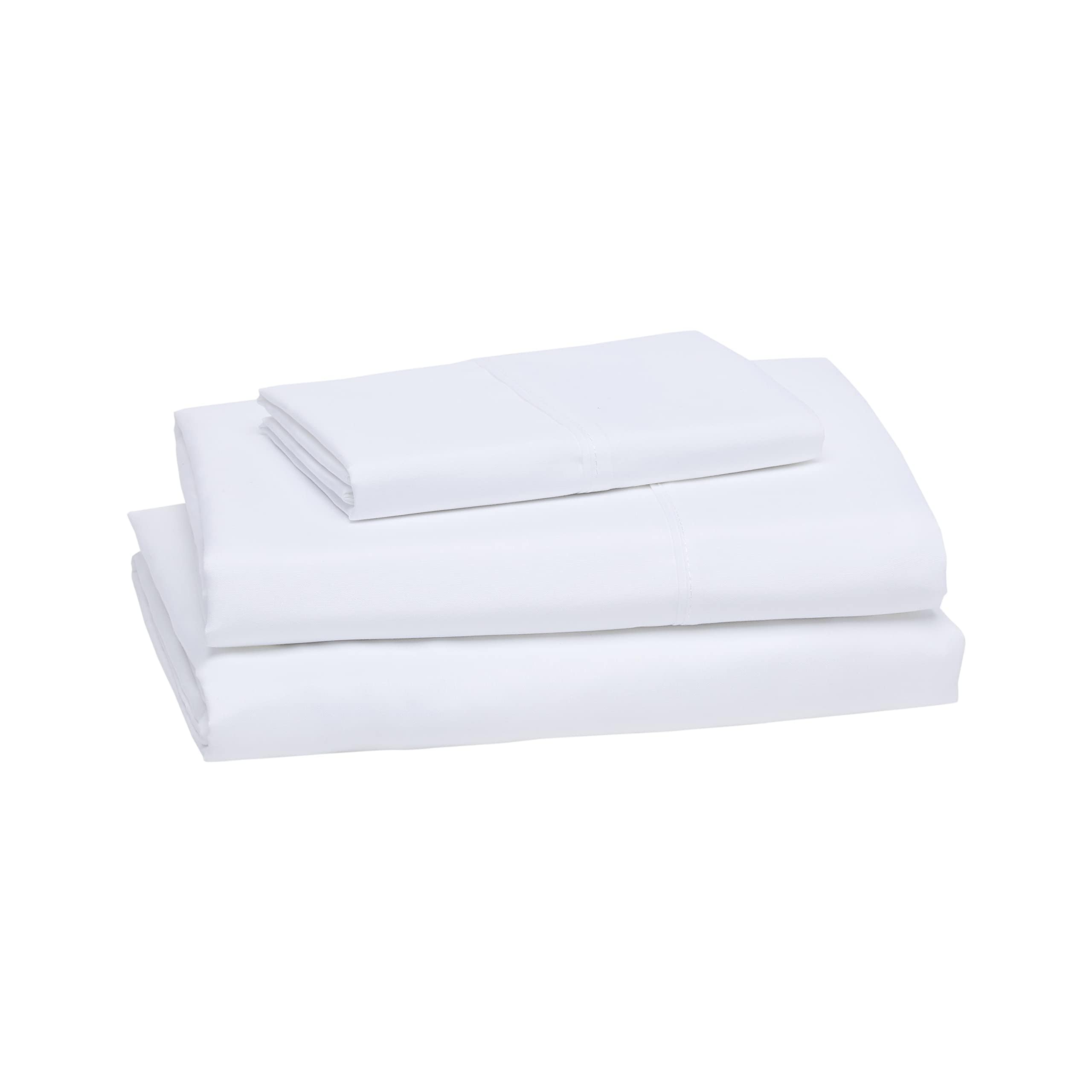 Lightweight Breathable Wrinkle-Free Brushed Microfiber 3-Piece Bed Set