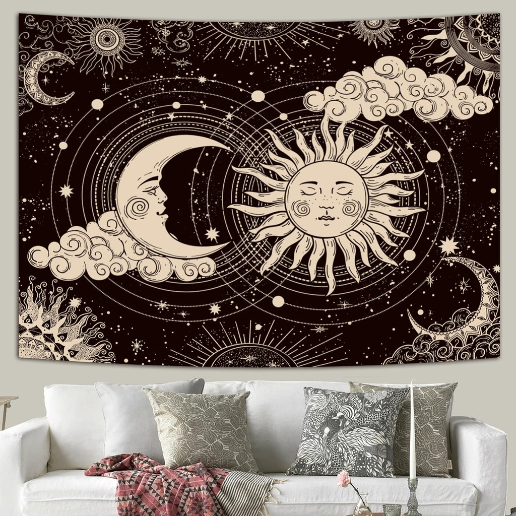 Wonrizon Sun and Moon Tapestry
