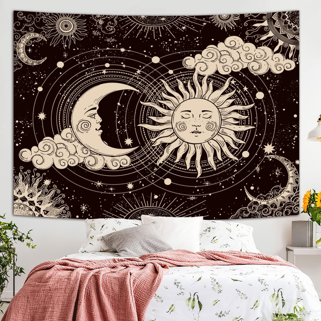Wonrizon Sun and Moon Tapestry